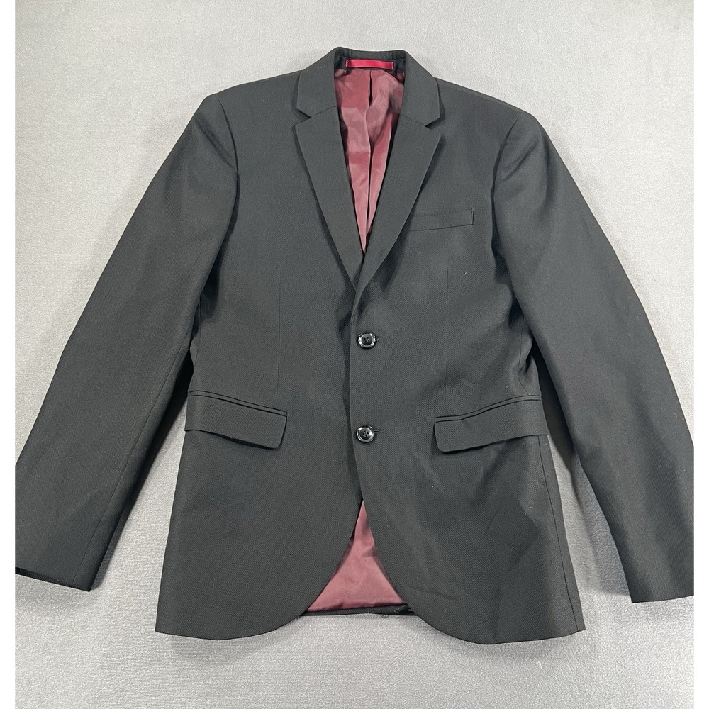 Topman ASOS Black Blazer Suit Jacket Mens 36R Skinny Fit Casual Wear